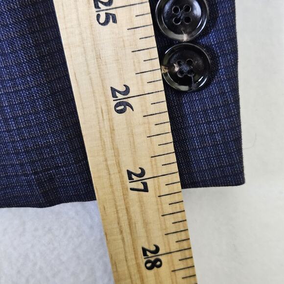 Ted Baker Endurance Blazer Mens 38L Jones CT Suit Jacket Sport Coat Micro Check - Picture 15 of 16